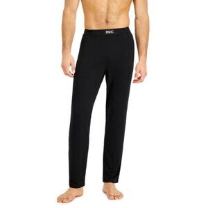 INC International Concepts Men's Pajama Pants (Black, Small) Size S
